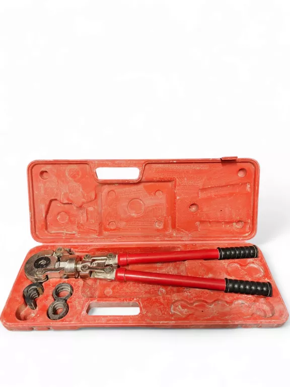 ZACISKARKA DO RUR PEX 6T / 4 ZACISKI / WALIZKA