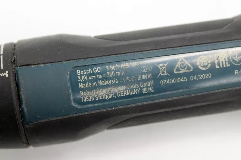 WKRĘTAK AKUMULATOROWY BOSCH GO (3 601 JH2 100) 3,6V
