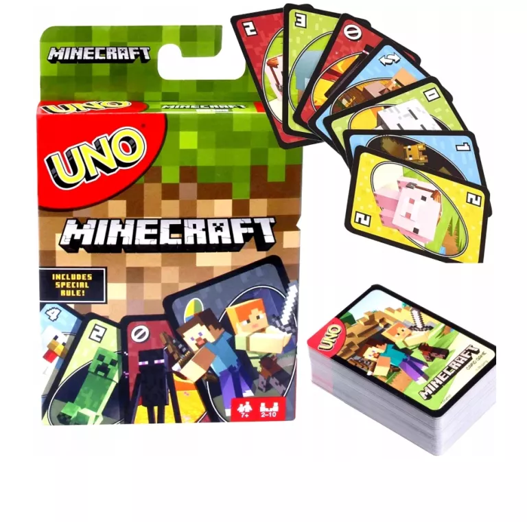 KARTY UNO MINECRAFT GRA KARCIANA 887961606782