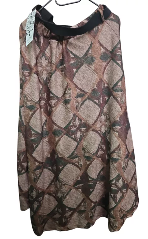 SPÓDNICA DZIANINOWA UNISONO LXL ROL199-23482A FANGO L-XL
