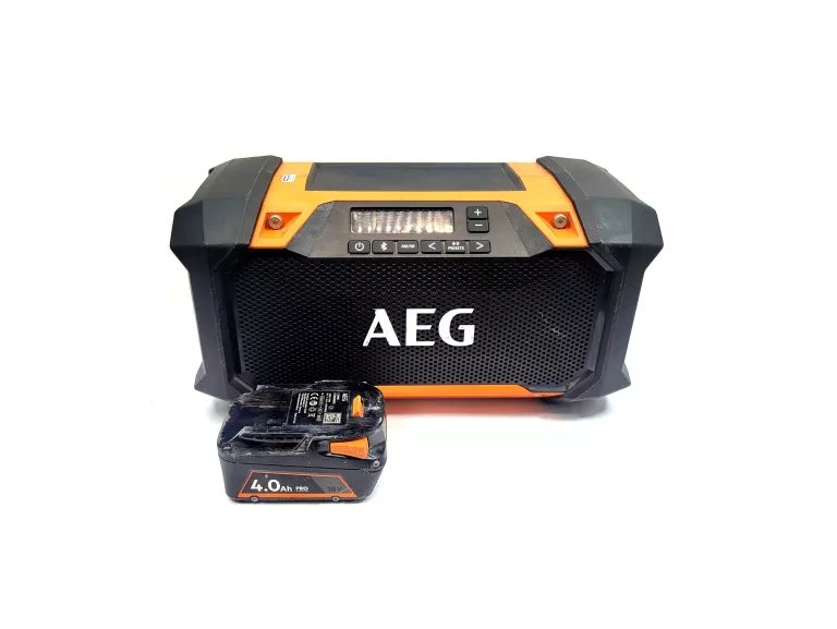 RADIO BUDOWLANE AEG BRSP18 +AKUMULATOR