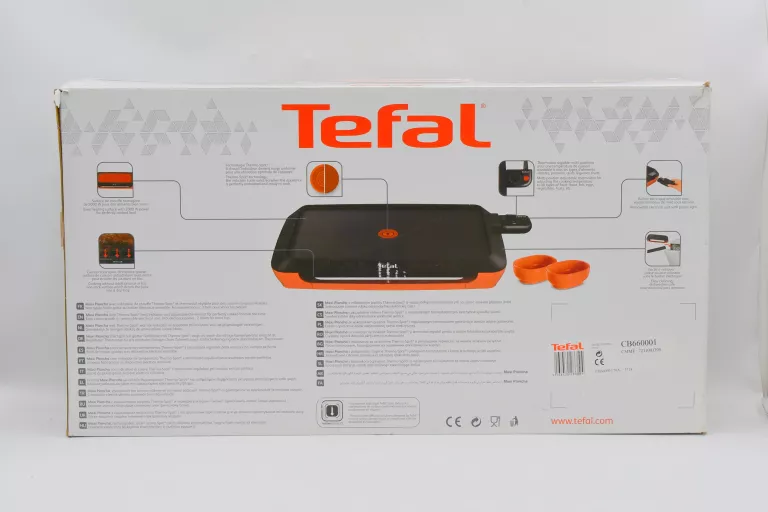 GRILL ELEKTRYCZNY TEFAL PLANCHA TWIST CB660001