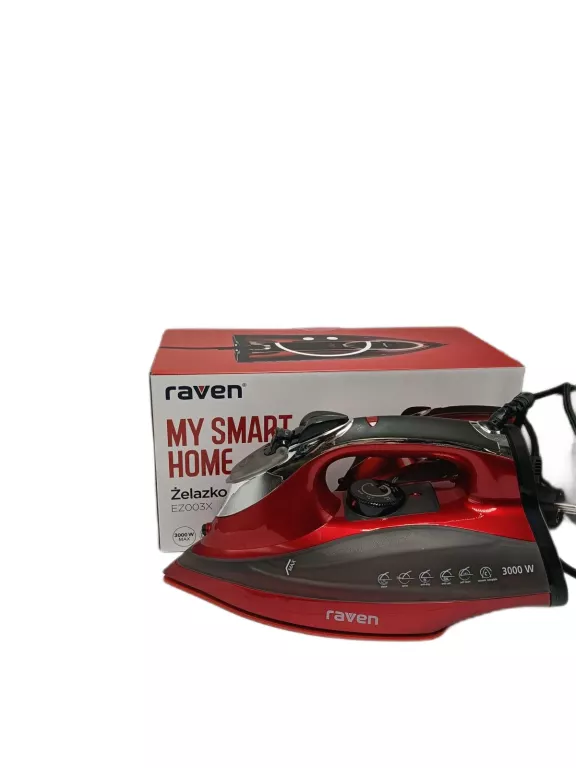 ŻELAZKO PAROWE RAVEN EZ003X 3000W