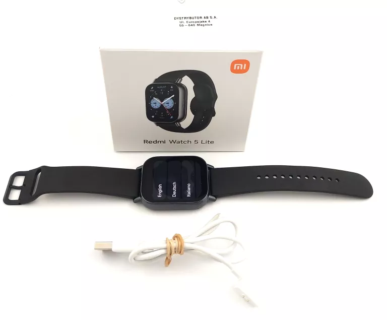 SMARTWATCH REDMI WATCH 5 LITE Z GWARANCJĄ DO 06-12-2026