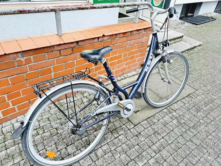 ROWER DAMKA NSU GRANATOWA