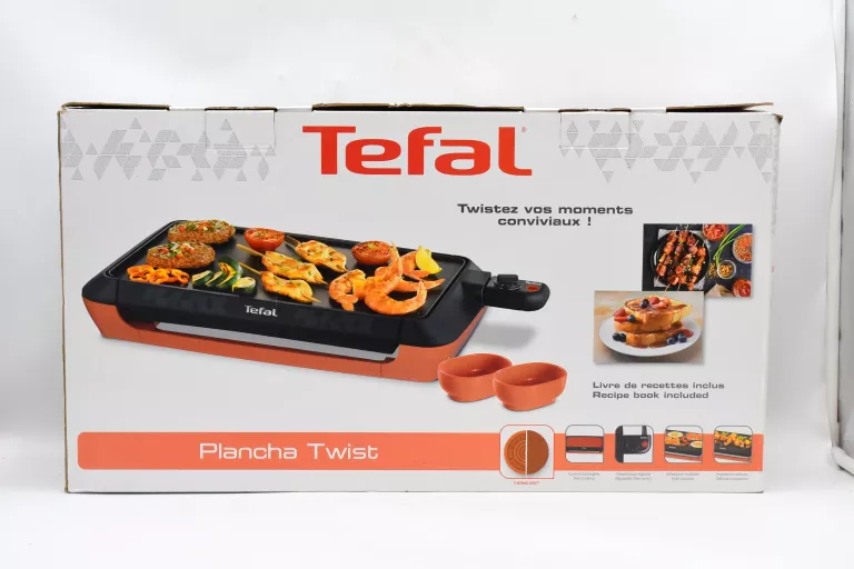 GRILL ELEKTRYCZNY TEFAL PLANCHA TWIST CB660001