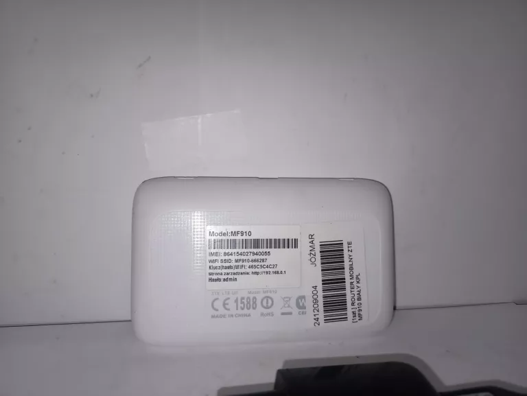 ROUTER MOBILNY ZTE MF910 BIAŁY KPL