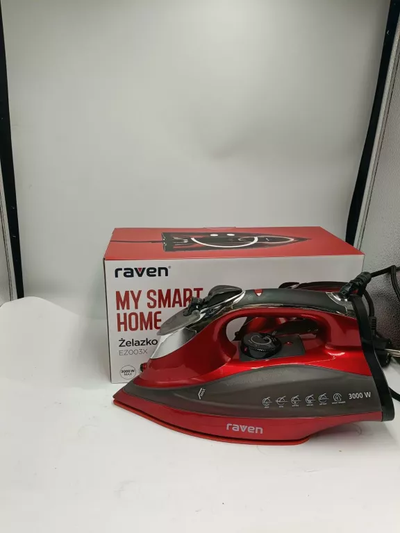 ŻELAZKO PAROWE RAVEN EZ003X 3000W