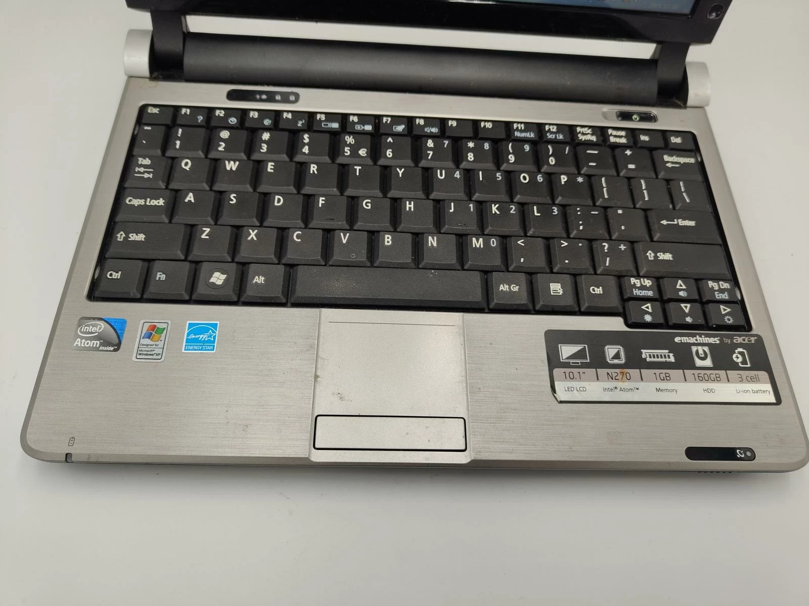 laptop-emachines-em250-kav60-101-intel-atom-n270-1-gb-ram-dysk-160-gb-seria-procesora-4366-500033