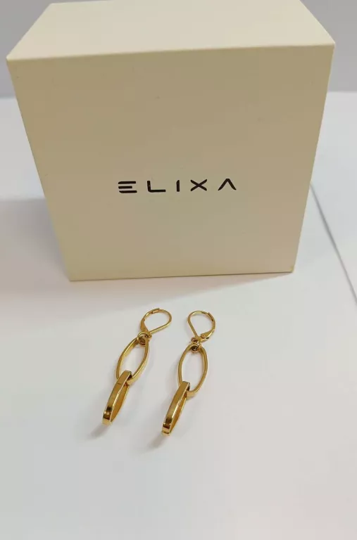 KOLCZYKI ZE STALI SZLACHETNEJ ELIXA 3,93G