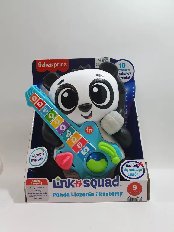 FISHER-PRICE LINK SQUAD PANDA LICZENIEI KSZTAŁTY ZABAWKA INTERAKTYWNA
