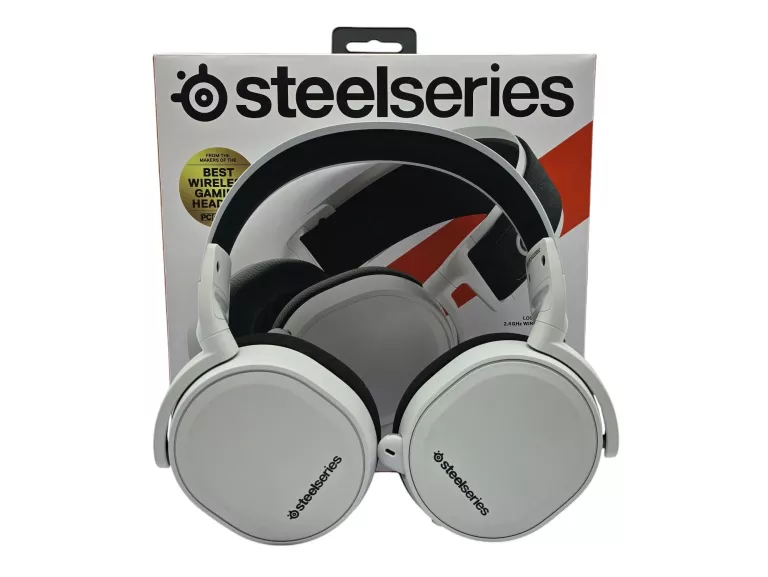 SŁUCHAWKI BEZPRZEWODOWE STEELSERIES ARCTIS 7+ BEZPRZEWODOWE BIAŁE