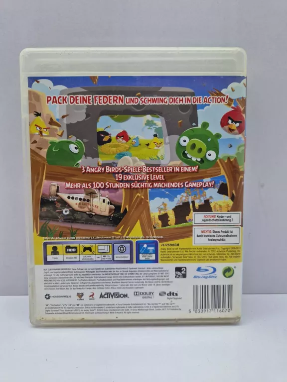 ANGRY BIRDS TRILOGY PS3
