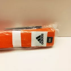 PAS ADIDAS POMARAŃCZOWY KARATE JUDO TAEKWONDO 320