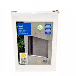 SAPRI KINKIET CZARNY IP54 LP-1556/1W BK LIGHT PRESTIGE