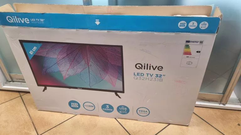 TELEWIZOR LED QILIVE Q32H231B 32 PUDEŁKO PILOT