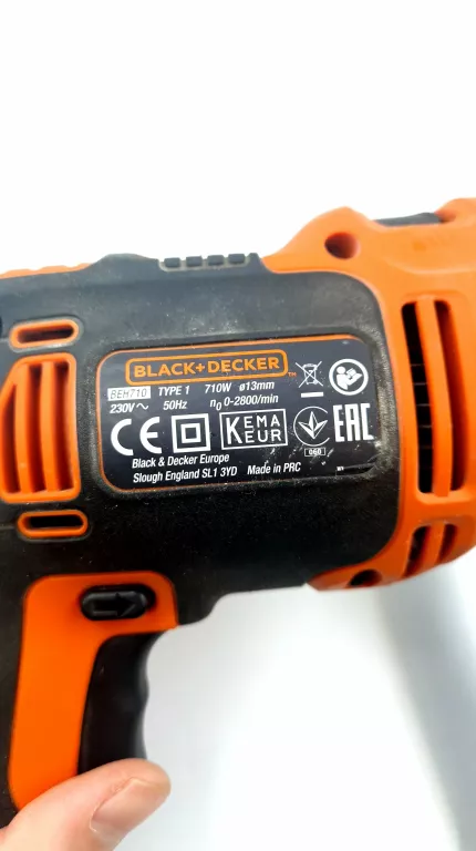 WIERTARKA BLACK DECKER BEH710