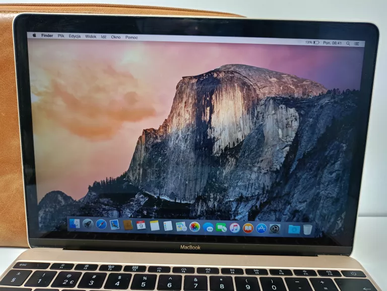 LAPTOP MACBOOK RETINA 12" (A1534) ZŁOTY 500GB