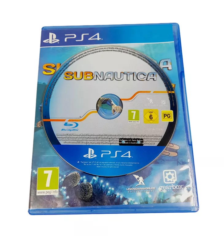 GRA SUBNAUTICA PS4