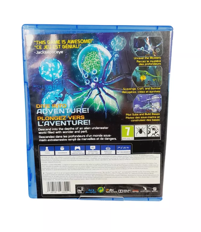 GRA SUBNAUTICA PS4