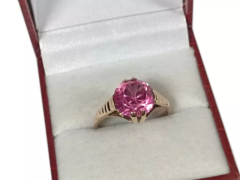 ZŁOTY PIERŚCIONEK 585 - R18 - 3,95G