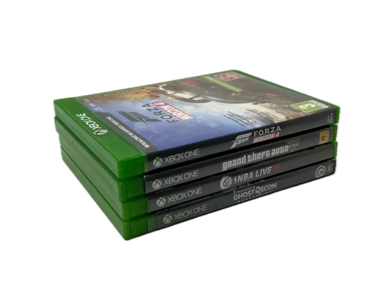 KONSOLA XBOX ONE S 500GB 2 PADY 4 GRY ZESTAW