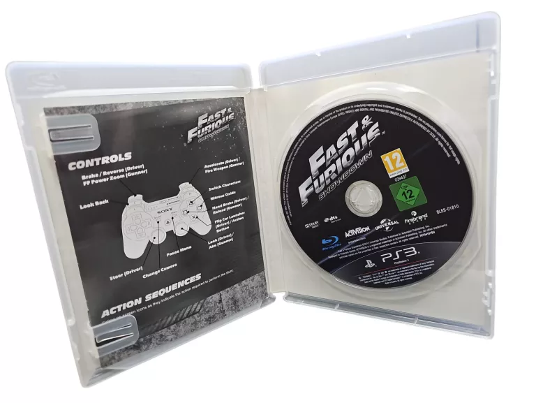SZYBCY I WŚCIEKLI PS3 FAST & FURIOUS SHOWDOWN PS3