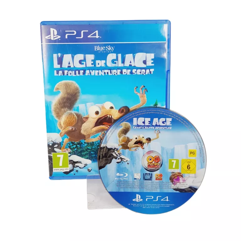 GRA PS 4 L'AGE DE GLACE LA FOLLE AVENTURE DE SCRAT