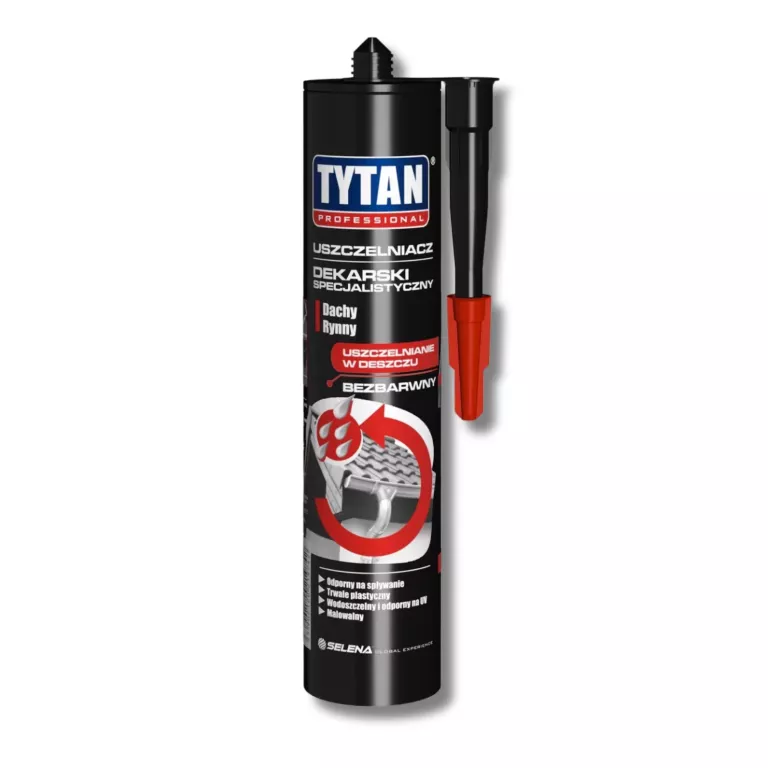 TYTAN USZCZELNIACZ DEKARSKI SPECJALISTYCZNY BEZBARWNY 280 ML