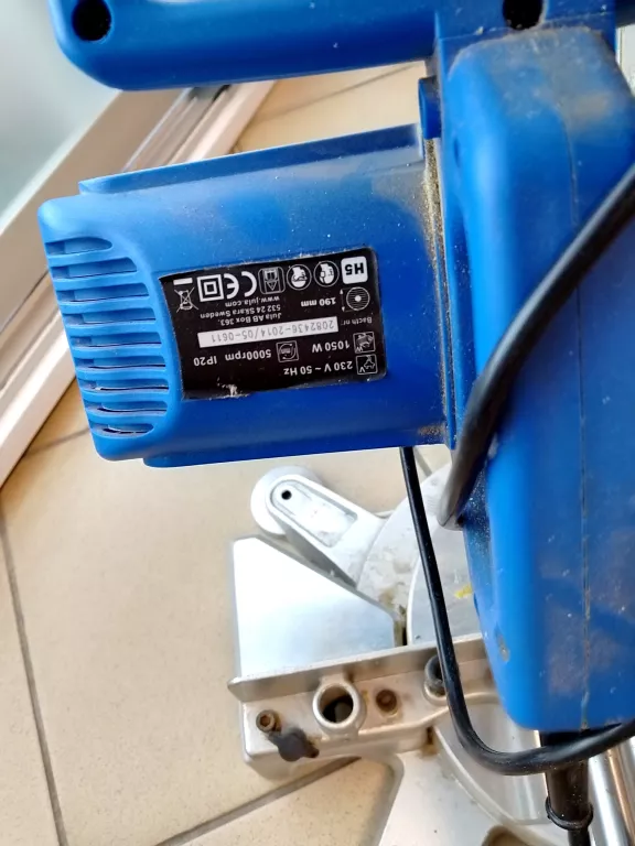 UKOŚNICA MEEC TOOLS 1050W IP20 190MM NIEBIESKA GOL