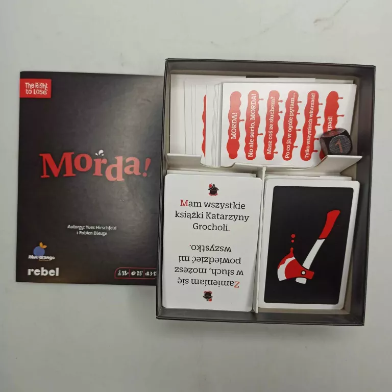 GRA PLANSZOWA DOBRA CICHO JUZ MORDA