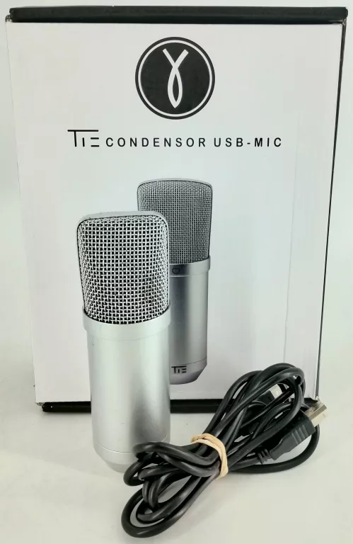 MIKROFON STUDYJNY CONDENSER + PUDEŁKO