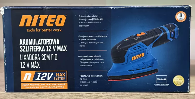 SZLIFIERKA AKUMULATOROWA NITEO