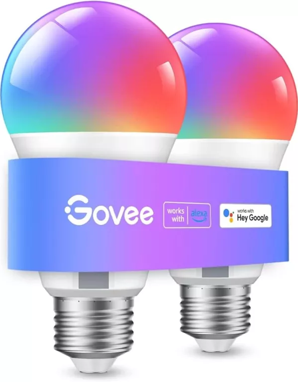 ŻARÓWKI LED GOVEE RGBWW ZMIENIAJĄCE KOLOR WIFI SYNCHRONIZACJA MUZYKI PRO