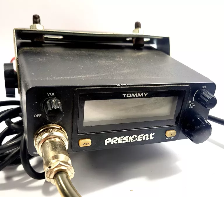 ZESTAW CB RADIO PRESIDENT TOMMY ANTENA