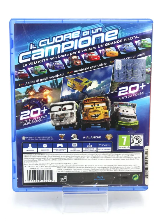 CARS 3: DRIVEN TO WIN SONY PLAYSTATION 4 (PS4)