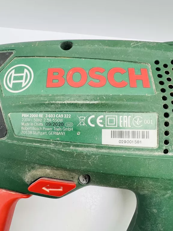 MŁOTOWIERTARKA BOSCH PBH 2000 RE