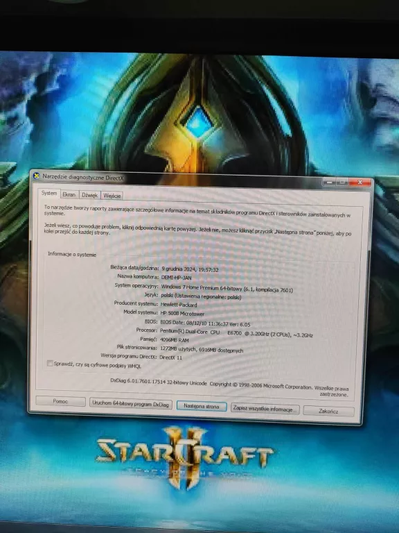 KOMPUTER STACJONARNY HP500B MICROTOWER PENTIUM DUAL CORE AMD RADEON HD5450