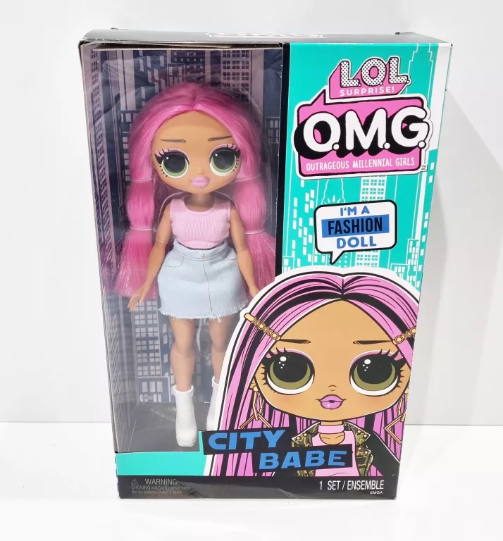 LOL SURPRISE OMG FASHION DOLL LALKA MODOWA CITY BABE MODELKA