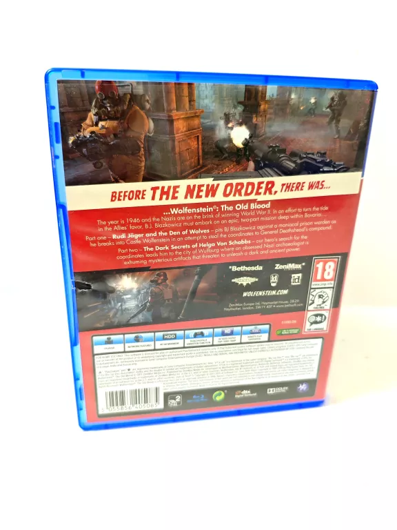 PS4 GRA WOLFENSTEIN THE OLD BLOOD