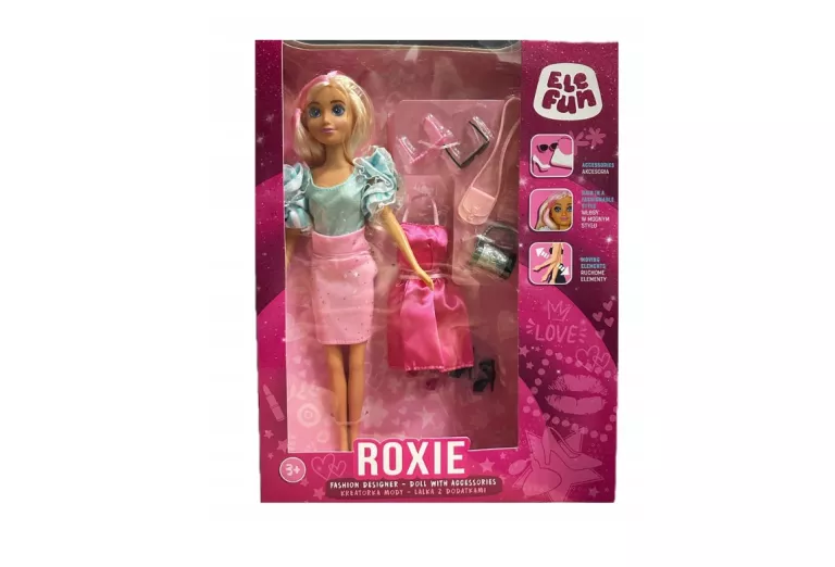 LALKA ROXIE KREATORKA MODY + DODATKI