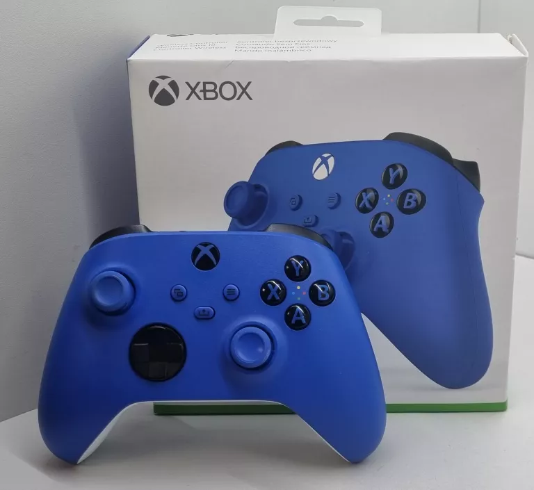 PAD XBOX SERIES X - SHOCK BLUE - STAN IDEALNY