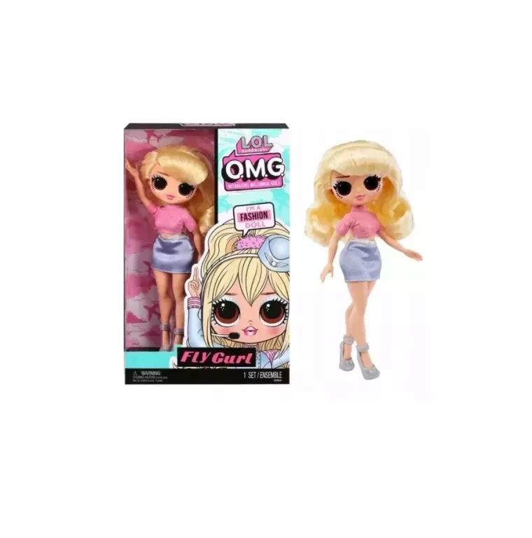 L.O.L. SURPRISE! O.M.G. WORLD TRAVEL FLY GURL 987697 LALKA LOL