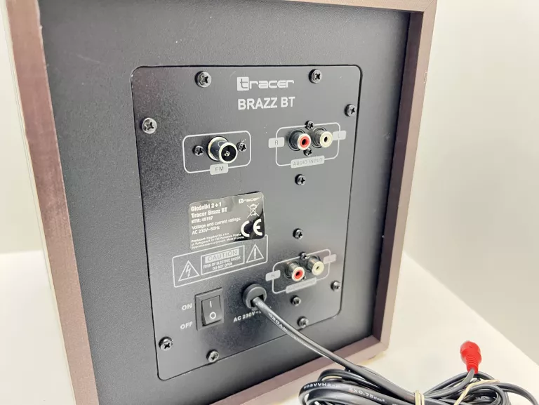 GŁOŚNIKI 2.1 TRACER BRAZZ BT BLUETOOTH 40W + PILOT