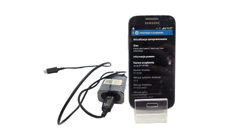 SAMSUNG GALAXY S4 MINI LTE GT-I9195 CZARNY