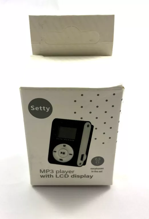 ODTWARZACZ MP3 SETTY Z SŁUCHAWKAMI