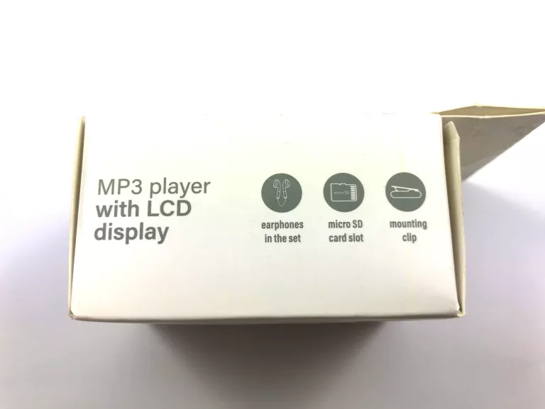 ODTWARZACZ MP3 SETTY Z SŁUCHAWKAMI