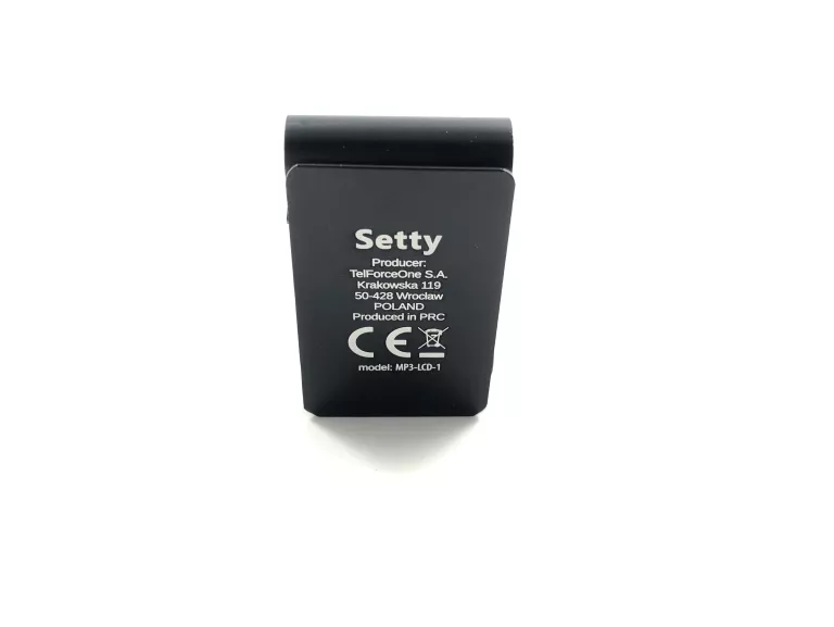 ODTWARZACZ MP3 SETTY Z SŁUCHAWKAMI