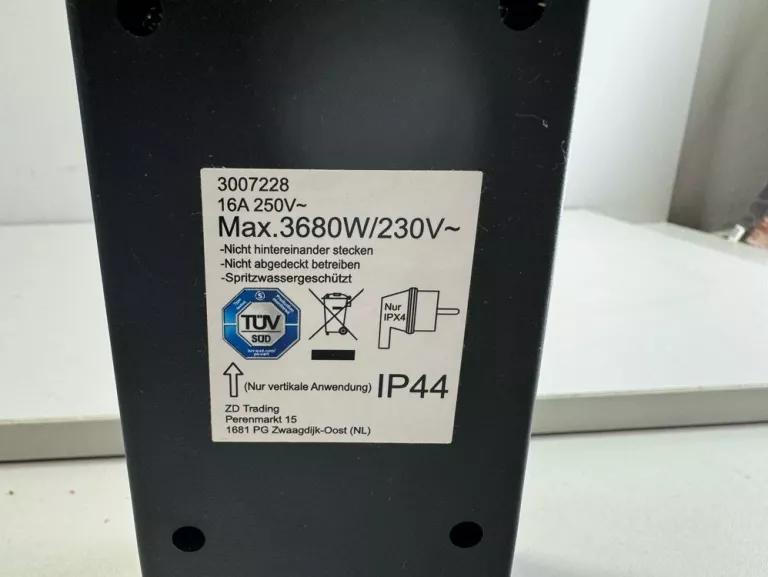 GNIAZDO ELEKTRYCZNE OGRODOWE ZEWNĘTRZNE PRO-MAX