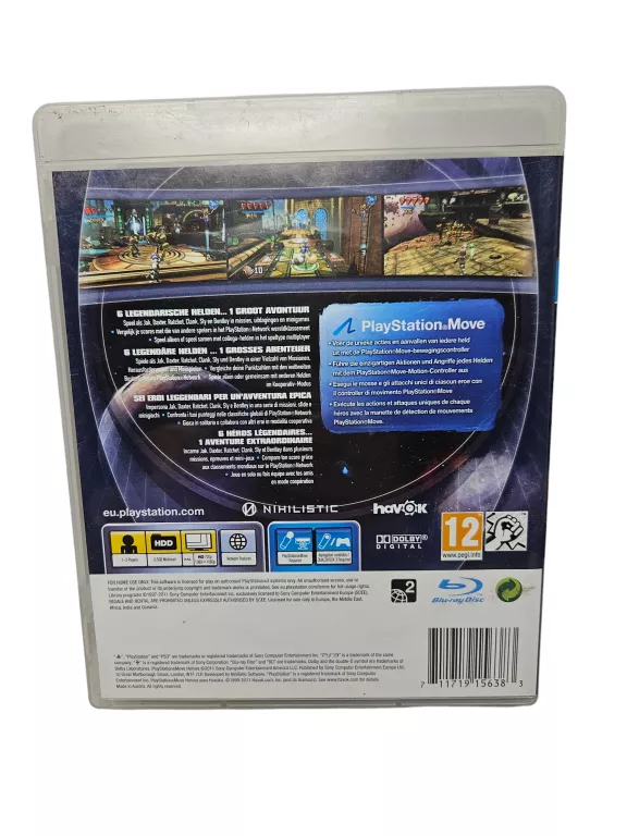 PS3 PLAYSTATION MOVE HEROES